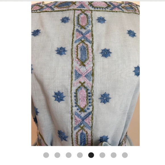 60s/70s Size S Vintage Hippie Dress - Picture 4 of 7